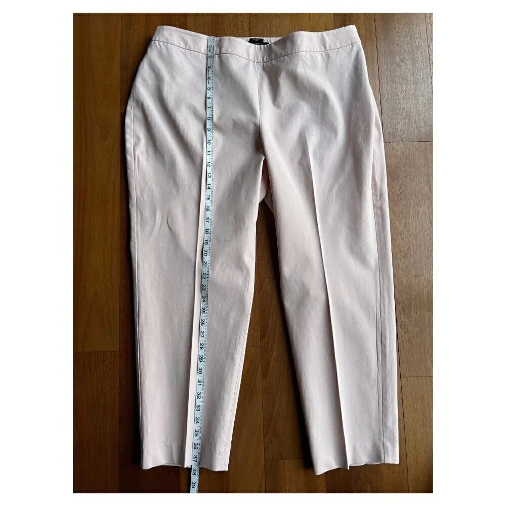 Talbots Women Chatham Curvy Pants, Light Pink, 18W
